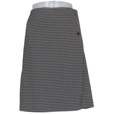 Kjol (Svart, Vit) från Christine Laure Elastan, Polyamid, Polyester, Viskos