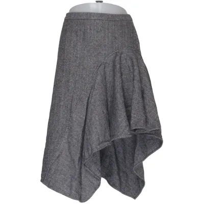 Kjol (Grå) från MOTF Polyester, Ull