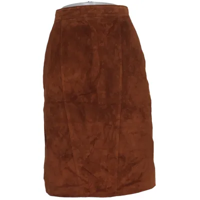 Jupe en cuir (Marron) de Hollies Cuir, Polyester