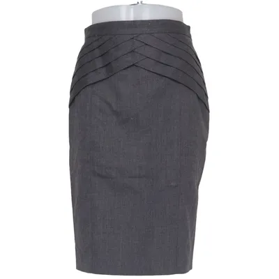 Pencil skirt (Gray) from Viktor & Rolf Elastane, Wool