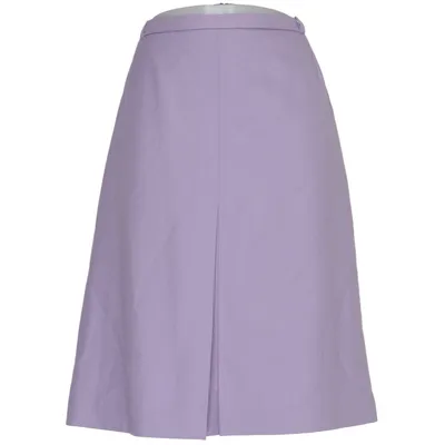 Skirt (Purple) from Nino Polyester, Wool