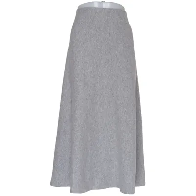 Maxi skirt (Gray) from Weekend MaxMara Elastane, Polyamide, Wool