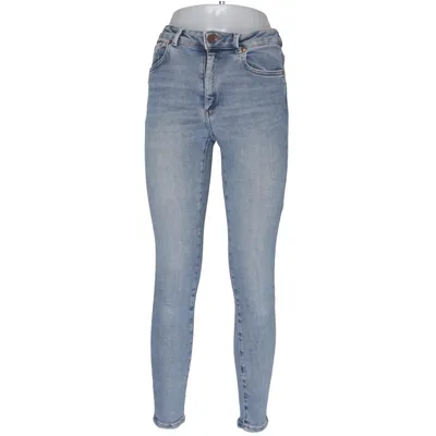 Jeans (Blue) from Never Denim Cotton, Elastane, Polyester