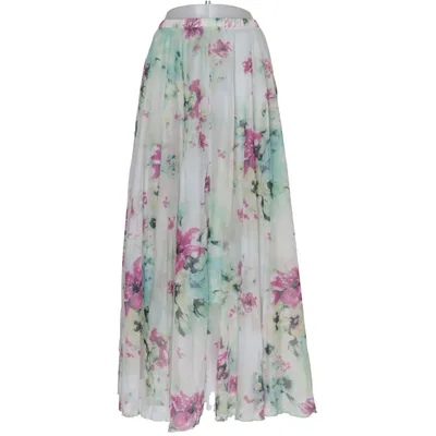 Maxi rok (Wit, Groen, Roze, Meerkleurig) van Chicwish Polyester