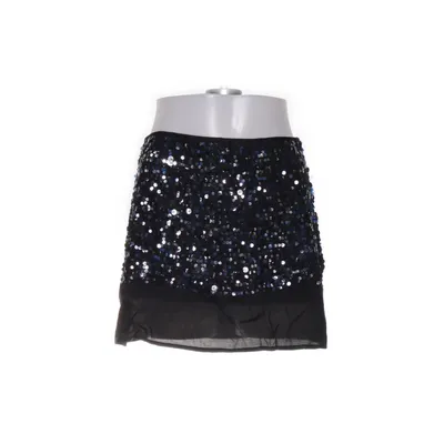 Rock (Schwarz, Blau, Silber) von Kookaï Polyester, Viskose