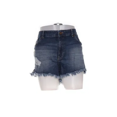 Denim shorts (Blue) from H&M Cotton, Elastane