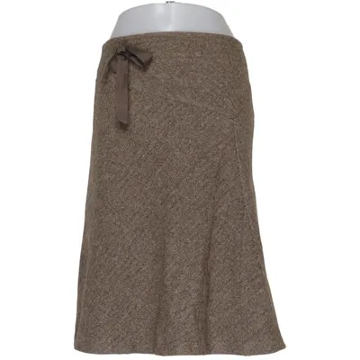 Kjol (Brun) från Massimo Dutti Woman Kashmir, Elastan, Nylon, Ull