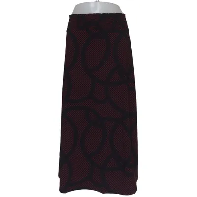 Maxi skirt (Black, Red) from Studio Anneloes Elastane, Polyamide