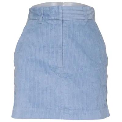 Skirt (Blue) from H&M Trend Cotton, Polyester, Viscose