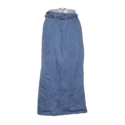 Denim skirt (Blue) from Shein Cotton, Polyester