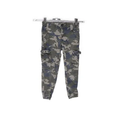 Cargo broek (Groen, Blauw, Meerkleurig) van D.M.D by Denim Day Katoen, Elastaan