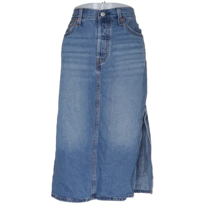 Jeanskjol (Blå) från Levi's Premium Bomull, Lyocell