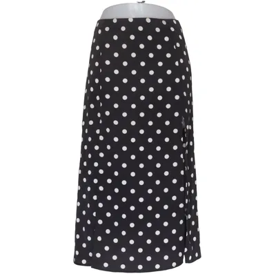 Maxi rok (Zwart, Wit) van Divided by H&M Elastaan, Polyester