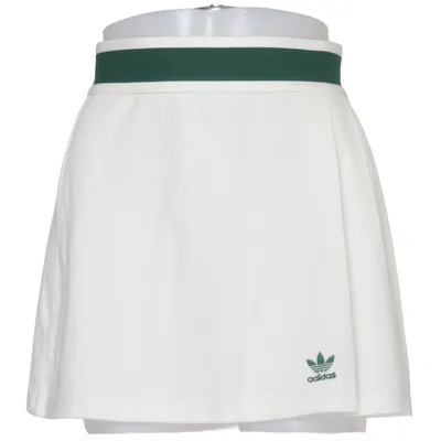 Sportrok (Wit, Groen) van Adidas Originals Katoen, Gerecycled polyester