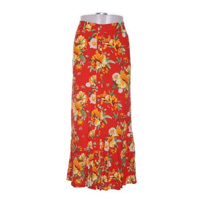 Kjol (Röd, Flerfärgad) från Stay Viskos