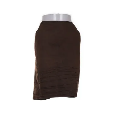 Skirt (Brown) from Kello Cotton, Elastane
