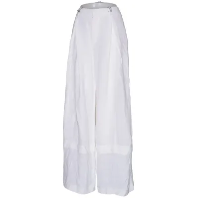 Palazzobukser (Hvid) fra Roland Mouret Silke, Viscose