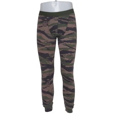 Caleçon long (Vert, Noir) de Man Coton