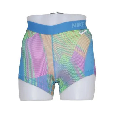 Short de compression (Bleu, Vert, Rose, Multicolore) de Nike Pro Élasthane, Polyester