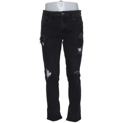 Jeans (Svart) från Firetrap Bomull, Elastan