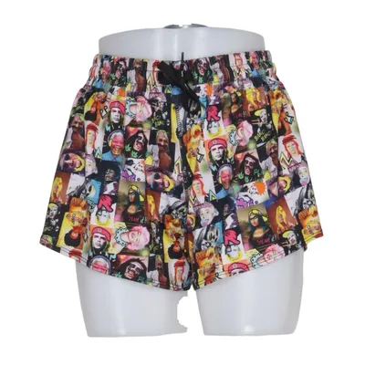 Short de sport (Multicolore) de 69Slam Élasthane, Polyester