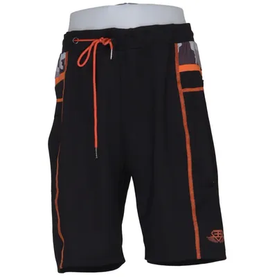 Sportshorts (Schwarz, Orange, Grau) von Engineered Life Elasthan, Polyester