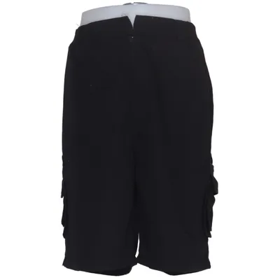 Cargo shorts (Black) from Foglie Rosse Cotton, Viscose