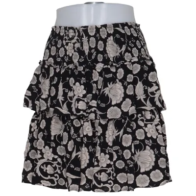 Rok (Zwart, Beige) van By Anthropologie Viscose