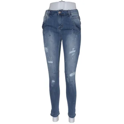 Spijkerbroek (Blauw) van Queen Hearts Katoen, Elastaan, Polyester