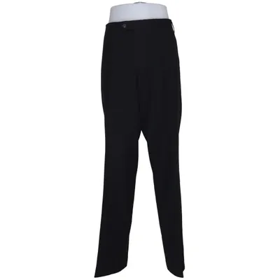 Kostuumbroek (Zwart) van Reda Polyester, Wol