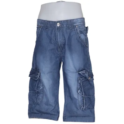 Shorts cargo (Bleu) de New Feeling Coton, Polyester