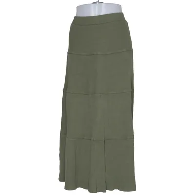 Jupe longue (Maxi Ruffle Skirt) de Bien Bleu Élasthane, Viscose