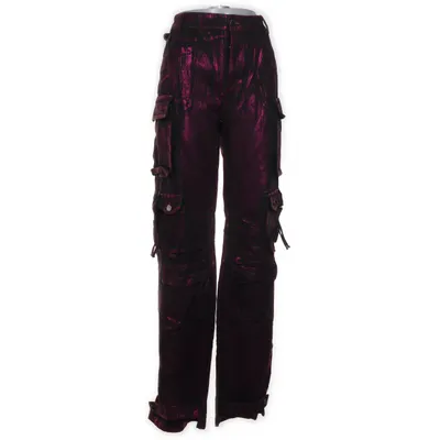 Cargo pants (Purple, Black) from Uwantisell Cotton