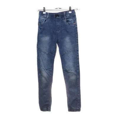 Jeans (Blå) från Viga Bomull, Elastan, Polyester