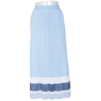 Jupe longue (Bleu, Blanc, Gris) de Jean Pascale Élasthane, Polyester