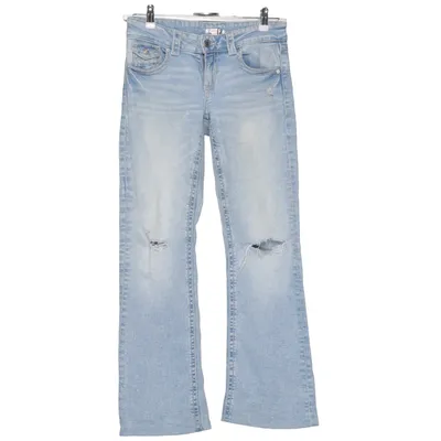 Spijkerbroek (Blauw) van Gina Tricot Katoen, Elastaan