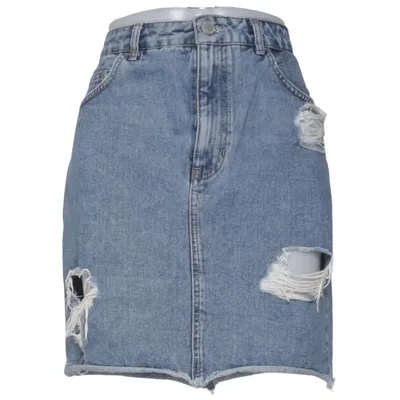 Jupe en jean (Bleu) de Light Before Dark