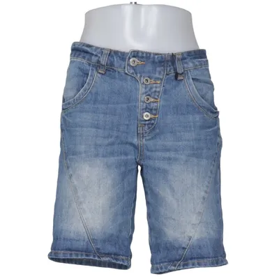 Denim shorts (Blauw) van Seaside Katoen, Polyester
