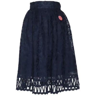 Skirt (Blue) from Chi Chi London Polyamide