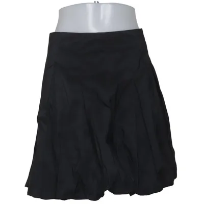 Skirt (Black) from United Colors of Benetton Acetate, Polyester, Viscose