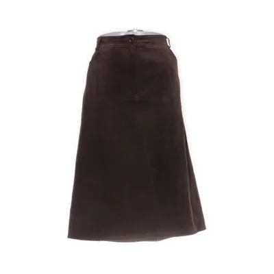 Leren rok (Bruin) van Olsen Acetaat, Leer