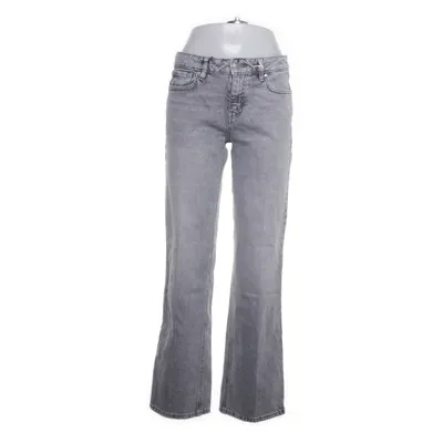 Spijkerbroek (Grijs) van Never Denim Katoen, Elastaan