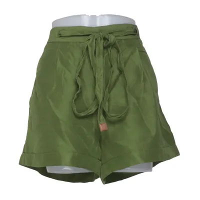 Shorts (Green) from Massimo Dutti Cotton, Viscose