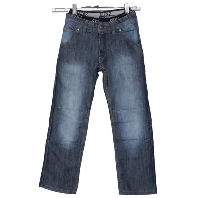 Spijkerbroek (Blauw) van Skills Katoen, Polyester