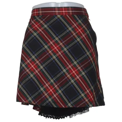 Skirt (Black, Red, Blue) from Hell Bunny Polyester, Viscose