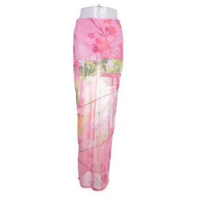Strandkjol (Rosa, Flerfärgad) från Fashion Nova