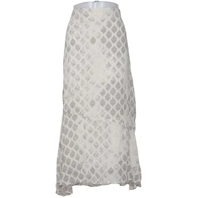Maxi nederdel (Beige, Flerfarvet) fra Fira Viscose