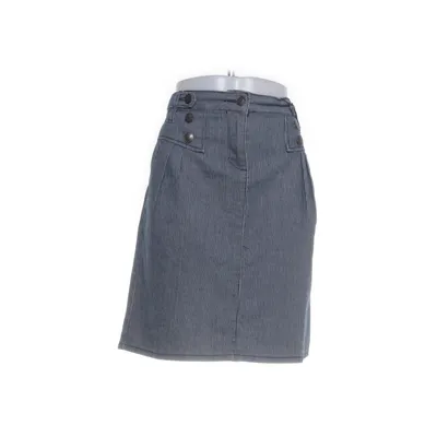 Rok (Blauw) van Long Island Katoen, Elastaan