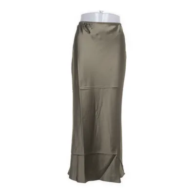Maxi skirt (Green) from Mango Elastane, Polyester