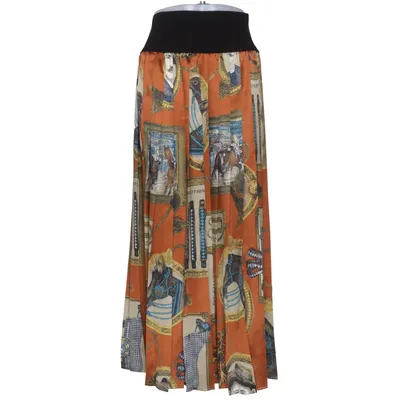 Långkjol (Orange, Flerfärgad) från Toni Gard Polyester
